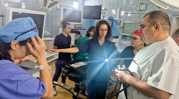 echipament chirurgical de inalta precizie pentru diagnosticarea si tratarea cancerului pancreatic si al cailor biliare la spitalul judetean galati