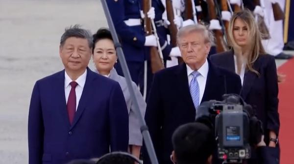 presedintele chinez xi jinping primire grandioasa in statele unite pentru o intalnire cu donald trump