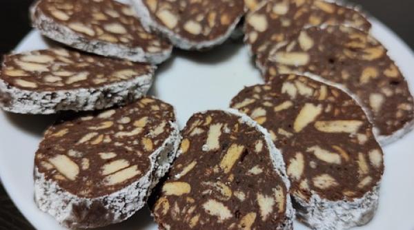 reteta de salam de biscuiti cum se prepara