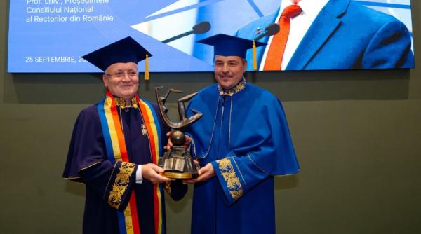 rectorul usamv bucuresti sorin cimpeanu a primit titlul de doctor honoris causa al academiei de studii economice din moldova asem