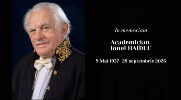 ionel haiduc fostul presedinte al academiei romane a murit