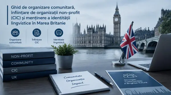 ghid de organizare comunitara infiintare de organizatii non profit cic si mentinere a identitatii lingvistice in marea britanie