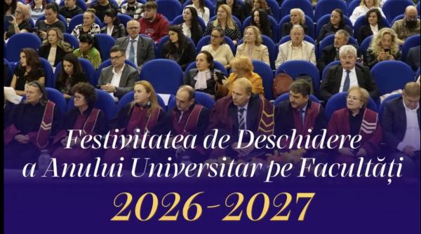 universitatea titu maiorescu din bucuresti organizeaza joi 1 octombrie 2026 festivitatea de deschidere a anului universitar 2026 2027 ceremonia transmisa pe dc news si stiridiaspora