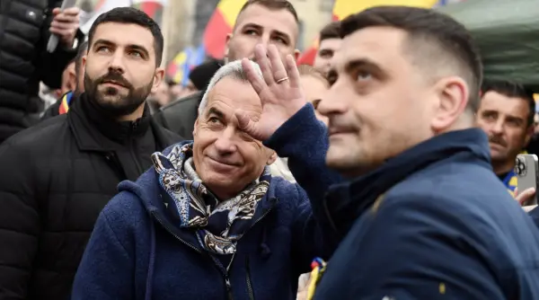 george simion cheama lumea la proteste pentru calin georgescu e nevoie de fiecare