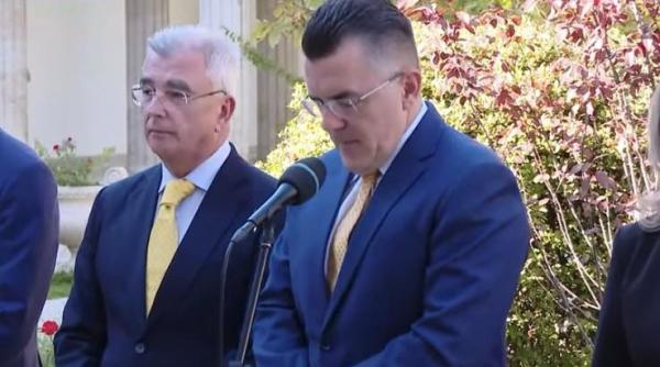 reprezentantii aur declaratii la cotroceni dupa consultarile cu nicusor dan