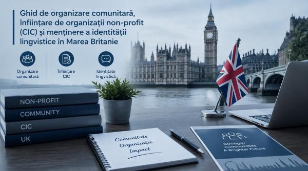 ghid de organizare comunitara infiintare de organizatii non profit cic si mentinere a identitatii lingvistice in marea britanie