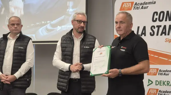 academia titi aur certificata european de dekra david popovici noul ambasador al conducerii defensive in romania