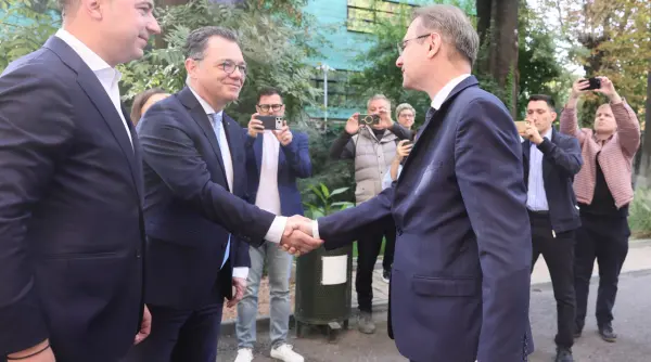 premierul desemnat luca niculescu incepe negocierile cu partidele pentru formarea guvernului