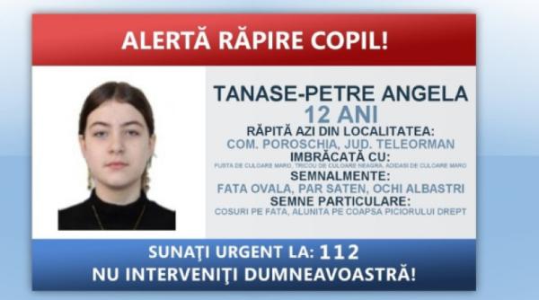 alerta rapire copil o fata de 12 ani a fost luata de pe strada in poroschia teleorman si urcata intr o masina foto