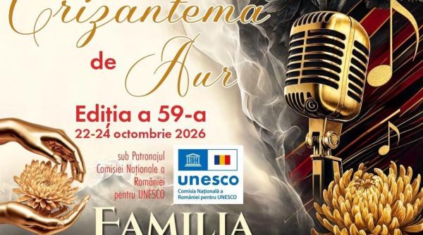 crizantema de aur editia a 59 a intre 22 24 octombrie 2026 in targoviste