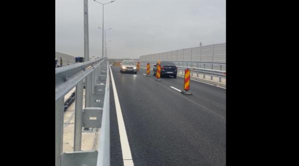 video vesti bune pentru soferi pasajul dn3 peste autostrada bucurestiului a fost deschis circulatiei iar loturile 3 si 4 sunt aproape gata