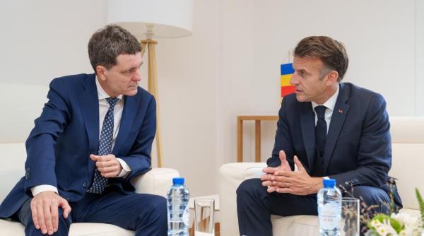 nicusor dan discutii cu emmanuel macron presedintele cere sprijinul frantei dupa atacurile cu drone din marea neagra