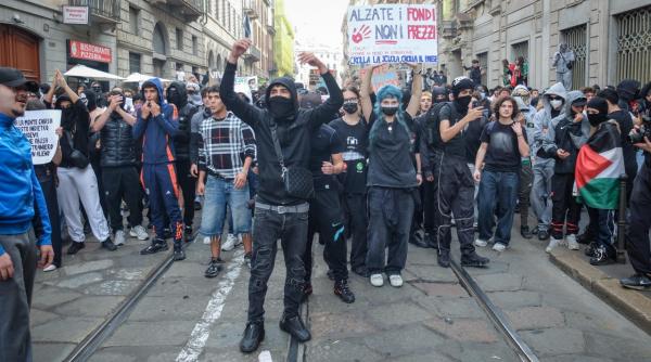 protestele se extind in europa italia si belgia se alatura manifestatiilor violente din franta