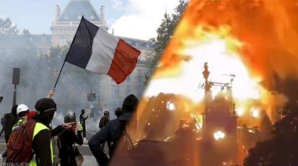 proteste violente in franta peste 1 200 de persoane arestate incendiu devastator la o cladire istorica din secolul al xix lea