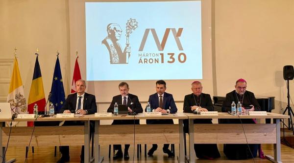 marton aron episcopul care a infruntat ura si a aparat demnitatea umana comemorat la roma mesajul ambasadorului george bologan foto video