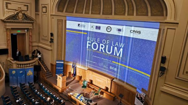 nicusor dan participa la forumul privind statul de drept