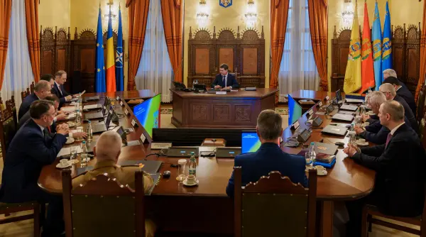 imaginile zilei de la sedinta consiliului suprem de aparare a tarii csat video foto