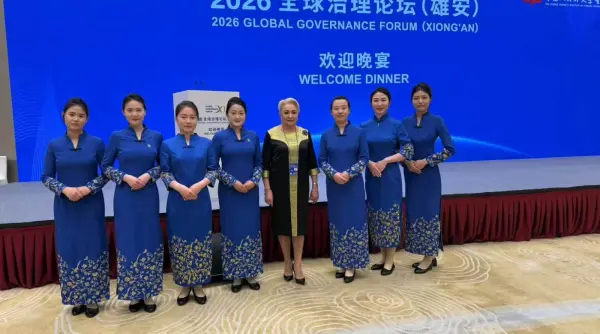 dancila la forumul pentru guvernanta globala 2026 din china a fost printre liderii internationali care au avut ocazia unei prime interactiuni cu wang yi seful diplomatiei chineze