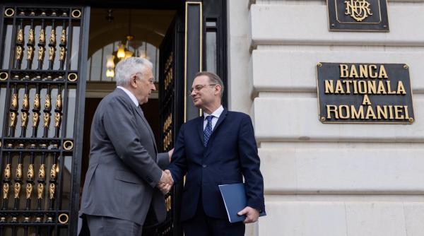 premierul luca niculescu intalnire cu mugur isarescu la bnr discutii despre provocarile actuale ale economiei romaniei