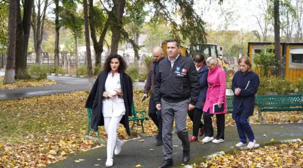 spitalul de pediatrie gura ocnitei judetul dambovita in plin proces de modernizare