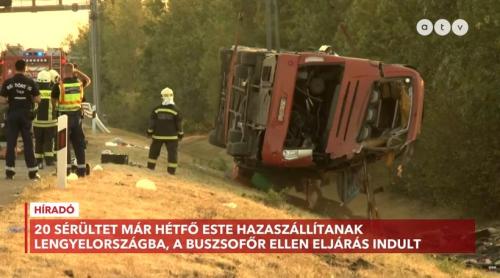 Ce au descoperit procurorii în cazul accidentului din Ungaria de pe M3, cu 12 morți. Șoferul a fost reținut