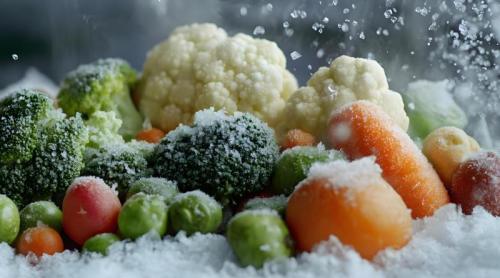 Legumele congelate conțin mai multe vitamine decât cele proaspete